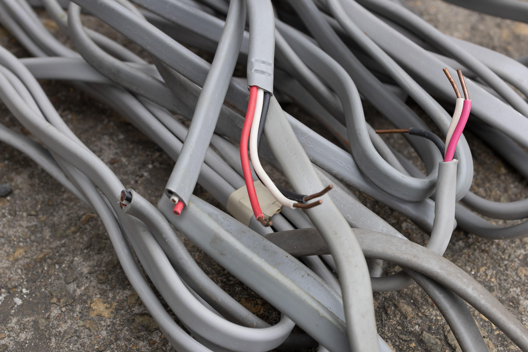 現場の銅材写真 2